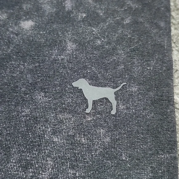 VS PINK YOGA ACID WASH BLACK 2019 LEGGINGS - Picture 4 of 11